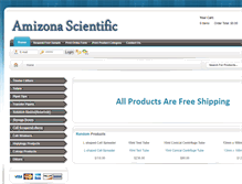 Tablet Screenshot of amizonasci.com